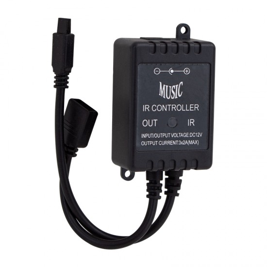 Powermaster Renk Deği̇şti̇ren Sese Duyarli Kumandali Led Kontrol Ci̇hazi Powermaster Renk Deği̇şti̇ren Sese Duyarli Kumandali Led Kontrol Ci̇hazi