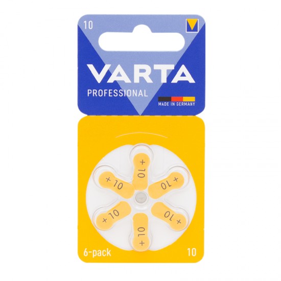 Varta 10 No Kulaklik Pi̇li̇ 6Li Paket