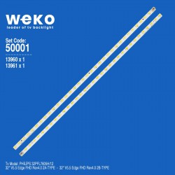 Wkset-5001 13960X1 13961X1 32 V5.5 Edge Fhd Rev4.0 2 Adet Led Bar