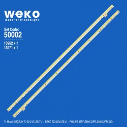 Wkset-5002 13962X1 13971X1 Lg Innotek V6 32Inch 2 Adet Led Bar