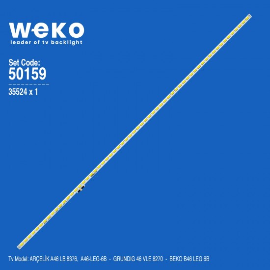 Wkset-5159 35524X1 Samsung 2013Sls46 7030Nnb Cha 2D 60 Rev1.0 1 Adet Led Bar