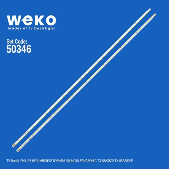 Wkset-5346 35690X1 36313X1 V580D1-Ls1-Trem7/V580D1-Ls1-Tlem7 2 Adet Led Bar