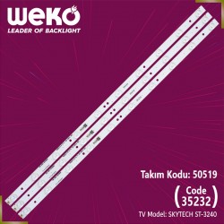 Wkset-5519 35232X3 Ic-A-Hwt32D042 - 180-W00-320000H 3 Adet Led Bar