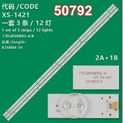 Wkset-5792 36706X2 36707X1 17Dlb50Ner2-A/B 3 Adet Led Bar