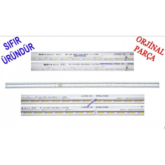 Wkset-6043 36849X1 36850X1 55 V18 Art3 3138 Rev0.1 L/R-Type 2 Adet Led Bar