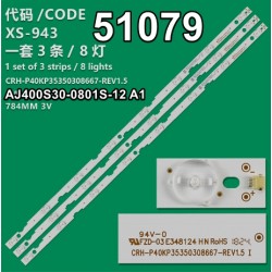 Wkset-6079 36869X3 Rf-Aj400S30-0801S-12 A1 3 Adet Led Bar