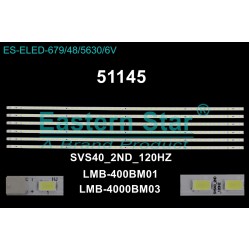 Wkset-6145 35430X6 Svs40 2Nd 120Hz - Lmb-400Bm01 - Lmb-4000Bm03  6 Adet Led Bar (48Led)