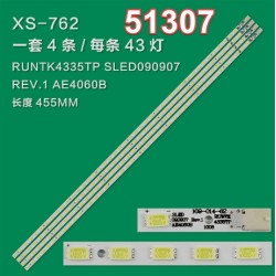 Wkset-6307 37043X4 Sled 090907 Rev.1 Ae4060A Runtk 4336Tp  4 Adet Led Bar