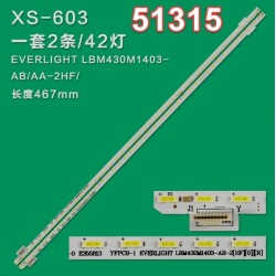 Wkset-6315 37052X1 37053X1 Lbm430M1 403-Aa/Ab 2 Adet Led Bar