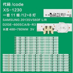 Wkset-6317 37055X11 37056X11 Samsung 2013Svs60F D2Ge-600Sc  22 Adet Led Bar