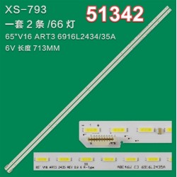 Wkset-6342 37076X1 37077X1 65 V16 Art3 2435/4 Rev 0,9 6 L/R-Type 2 Adet Led Bar