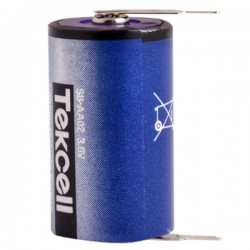 Tekcell Sb-Aa02 1/2Aa 3.6 Volt 14250 Kisa Boy Puntali Li̇tyum Pi̇l