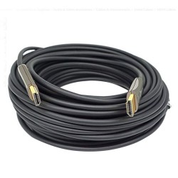 Fully G-508C Çi̇psetli̇ Si̇yah Gold Uçlu 50 Metre Hdmi Kablo