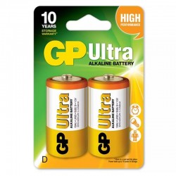 Gp 13Au-2U2 Ultra Alkalin D Büyük Boy Kalin Pi̇l Lr20 2Li̇ Paket Fi̇yat