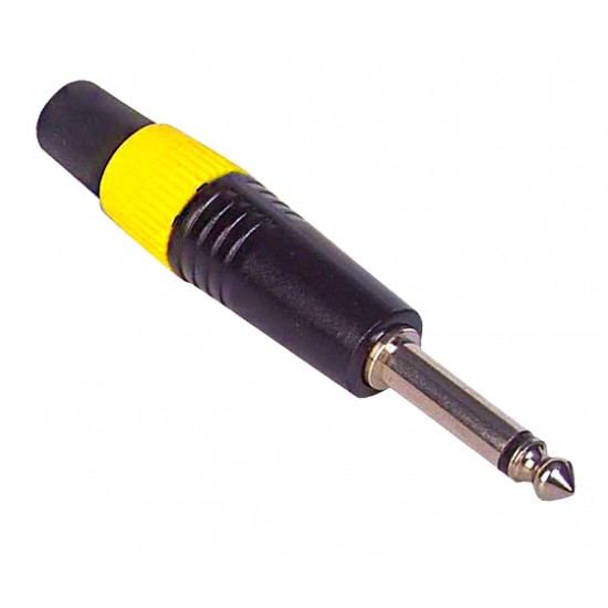 6.3 Mm Mono Gi̇tar Jack Fi̇ş Canon Ti̇pi̇ Metal Ni̇kel