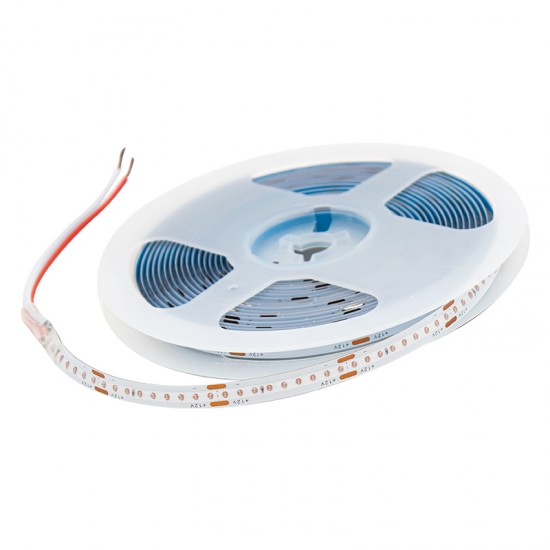 Powermaster Mavi̇ 5 Metre 12V Cob Şeri̇t Led Strip 200 Led 3000K Fosforlu