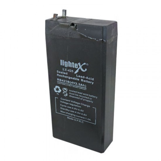 Lightex Lt-425 4 Volt - 2.3 Amper Akü (100 X 50 X 20 Mm)