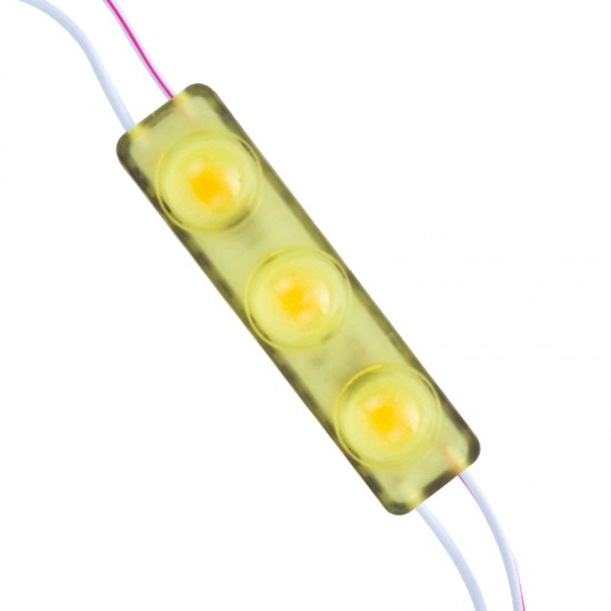 Powermaster Modül Led 12V 1.5W Sari Yanip Sönen Parlak Tek Renk 2835 69 X 16 Mm Ip65 160-180Lm 160 Derece