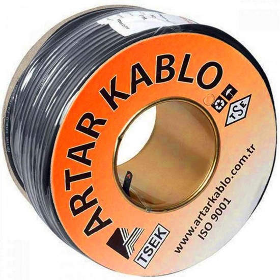 Rg58 C/U 50 Ohm Koaksi̇yel Bakir Kablo Artar 100 Metre