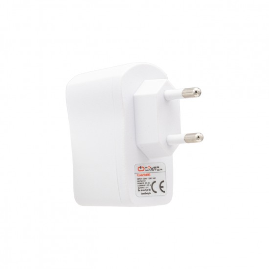 Powermaster 5 Volt 0.5A 25W Beyaz Usb Başlik Adaptör