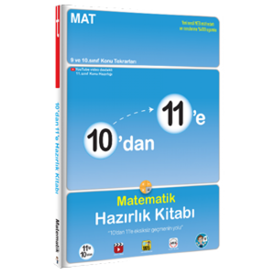 10'dan 11'e Matematik Hazırlık Kitabı