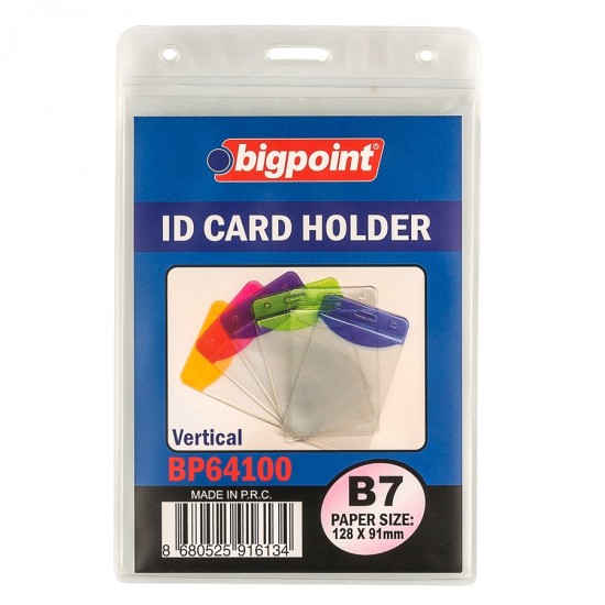 Bigpoint Korumalı Kart Poşeti Dikey B7 (91x128mm)