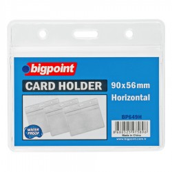 Bigpoint Kilitli Kart Poşeti Yatay 95x58mm