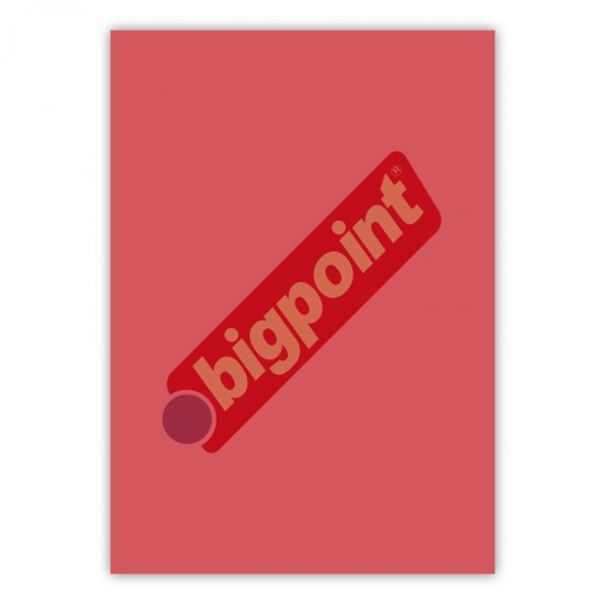 Bigpoint A4 Cilt Kapağı 150 Mikron Şeffaf Kırmızı 100'lü Paket