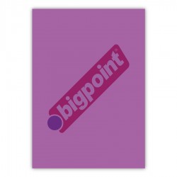 Bigpoint A4 Cilt Kapağı 150 Mikron Şeffaf Mor 100'lü Paket
