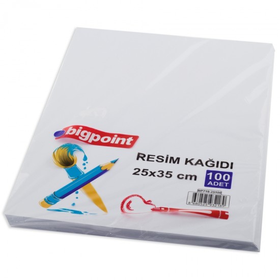 Bigpoint Resim Kağıdı 25x35cm 100'lü Paket