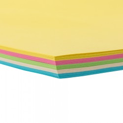 Bigpoint A4 Renkli Fotokopi Kağıdı 5 Pastel Renk 100'lü Paket