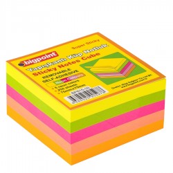 Bigpoint Yapışkanlı Not Kağıdı Super Sticky Küp 5 Renk 250 Yaprak