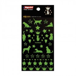 Bigpoint Sticker Kabartmalı Florasan Hayvanlar