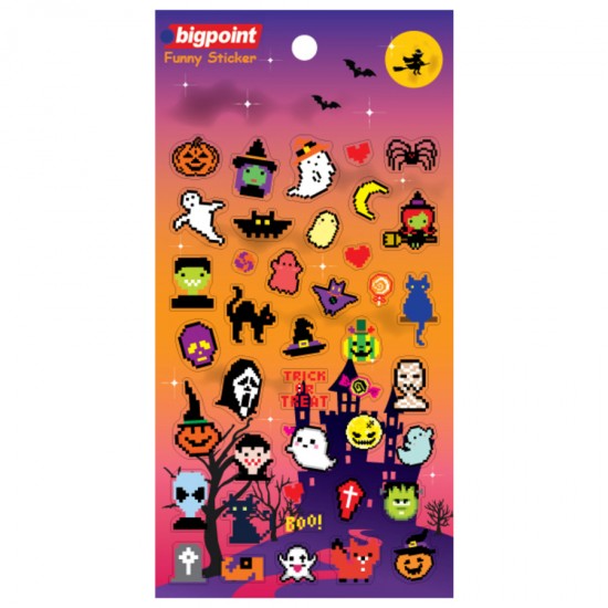 Bigpoint Sticker Piksel Cadılar Bayramı