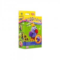 Kiddy Clay 12 Model Hamur + Kuş Kalıpları (6 Farklı Kuş Seti)