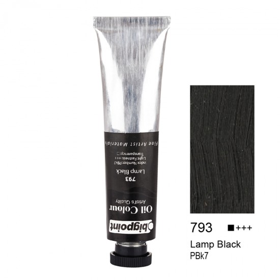 Bigpoint Yağlı Boya 200 ml Lamp Black 793