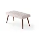 Mutfak Bank Bench Oturma Markiz 95cm Krem Kumaş Mutfak Bank Bench Oturma Markiz 95cm Krem Kumaş