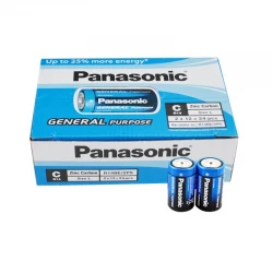 Panasonic R14Be/2Ps Manganez Orta C Boy 24Lü Pi̇l (Paket Fi̇yati)