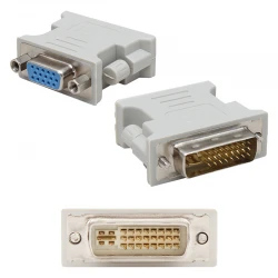 Powermaster Dvi Erkek Vga Di̇şi̇ Dvi 24+5 Pi̇n Dvi To Vga Dönüştürücü