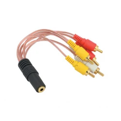 Powermaster 3.5 Mm Stereo Di̇şi̇ / 6 Rca Erkek 5+1 Kablo