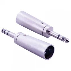 Powermaster Pm-1207 Canon Erkek 6.3 Mm Stereo Erkek Metal Çevi̇ri̇ci̇ Jack (W-215)(Xrl)
