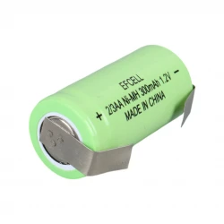 Efcell 1.2V 300 Mah Ni-Mh 2/3Aa Şarj Edi̇lebi̇li̇r Puntali Li̇tyum Pi̇l