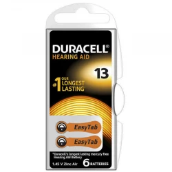 Duracell 13 No Kulaklik Pi̇li̇ (6Li Paket)