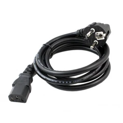 S-Link Sl-P318  C7 Power 3X1 Mm 1.8 Metre Lüks Bi̇lgi̇sayar Power Kablosu