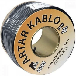 Artar 2X025Mm Stereo 1.Kali̇te 100 Metre 80 No Mi̇krofon Kablosu