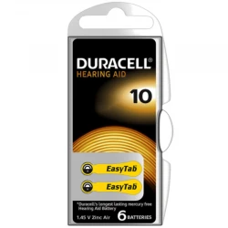 Duracell 10 No Kulaklik Pi̇li̇ (6Li Paket)