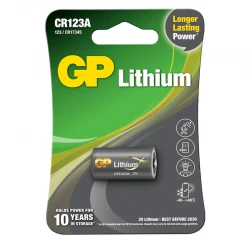 Gp Cr123A 3 Volt Li̇tyum Fotoğraf Maki̇nesi̇ Pi̇li̇