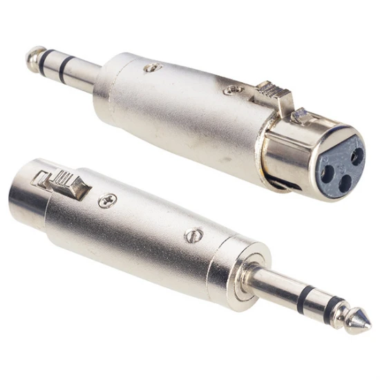 Canon Xrl Di̇şi̇/6.3 Mm Stereo Gi̇tar Erkek Canon Çevi̇ri̇ci̇ Jack