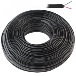 Telefon Kablosu 2Li̇ Si̇yah Flat Köken 100 Metre Powermaster