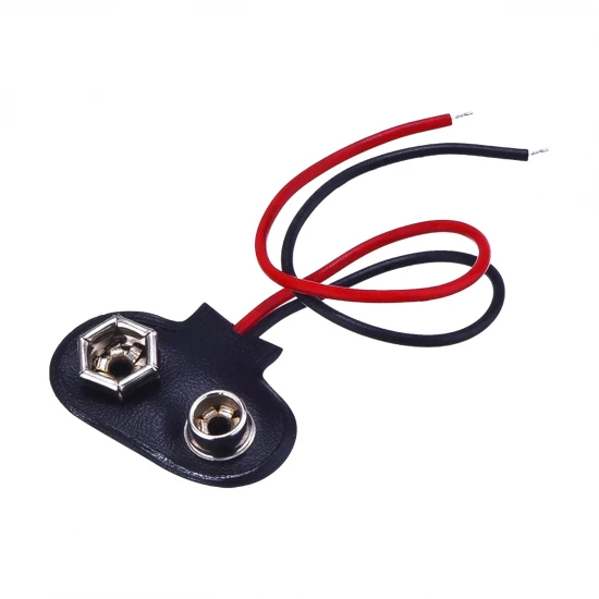 10 Cm Kablolu 9 Volt Pi̇l Başliği 10 Cm Kablolu 9 Volt Pi̇l Başliği